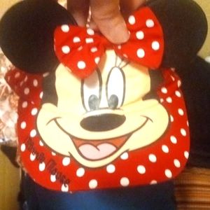 NWT DISNEY MINNIE MOUSE SUN VISOR HAT